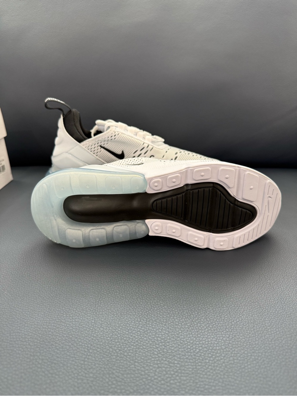 Nike Women's Air Max 270 Running Shoes Sneaker White AH6789-100 Size 6 NEW - Picture 5 of 5